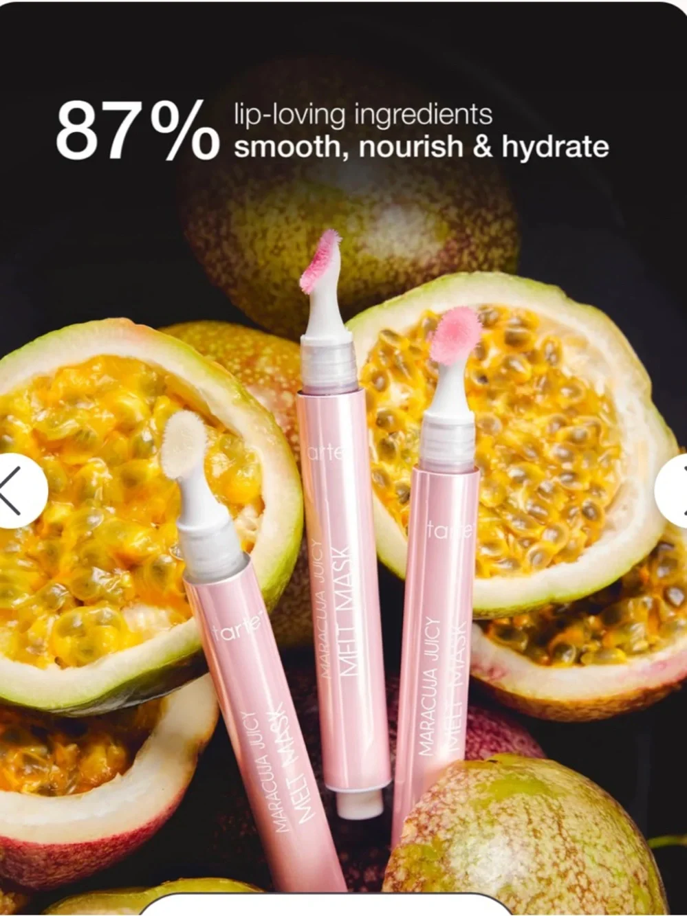 Tarte maracuja lip mask/gloss/balm/plump